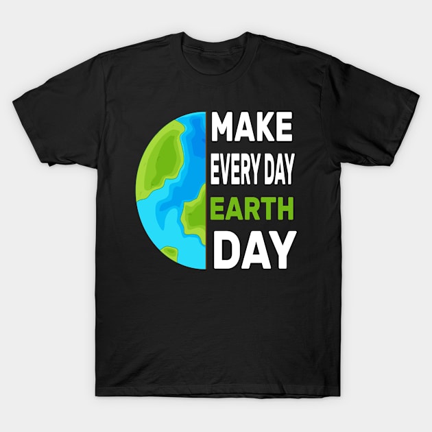 Earth day 2022 - Make every Day Earth Day - Go Planet It's Your Earth Day - Earth Day Is My Birthday - Earth Day Boho Rainbow Design T-Shirt by Mosklis